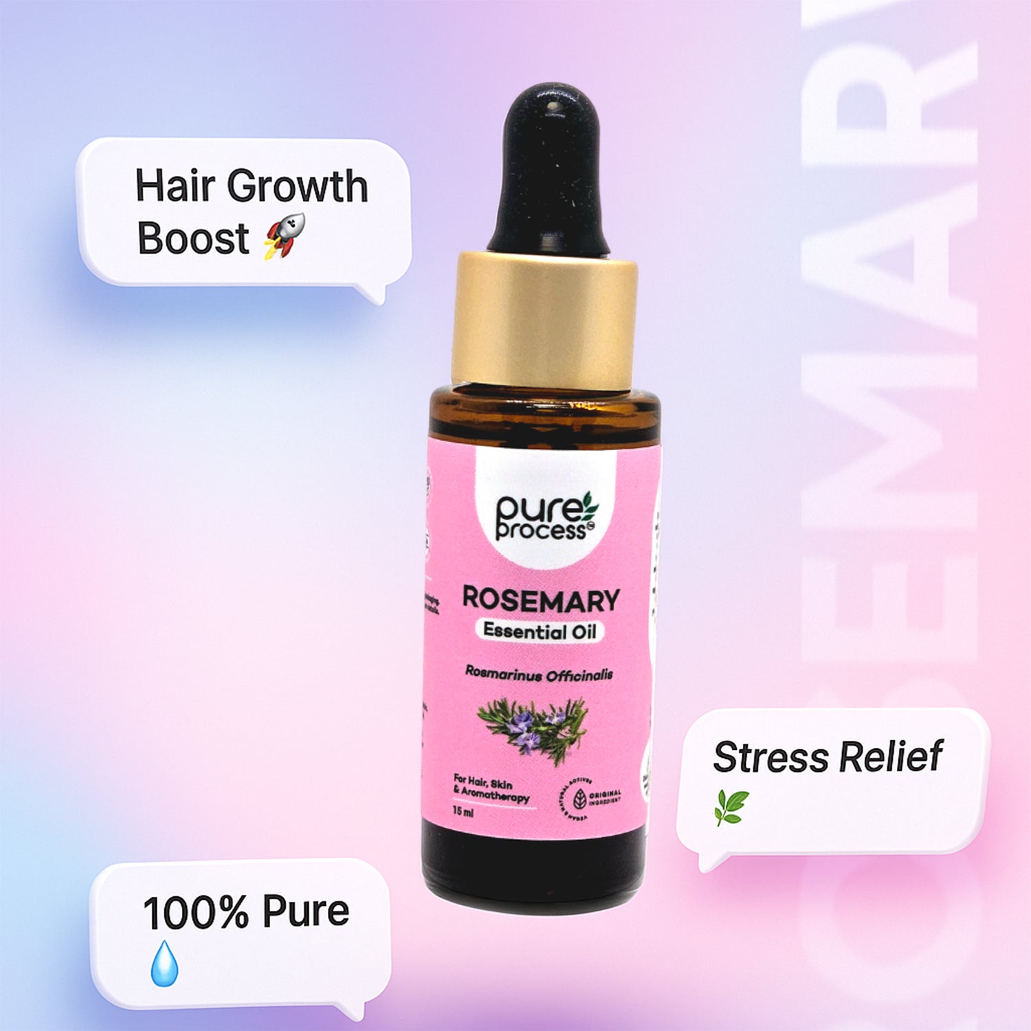 100% Rosemary Essential Oil